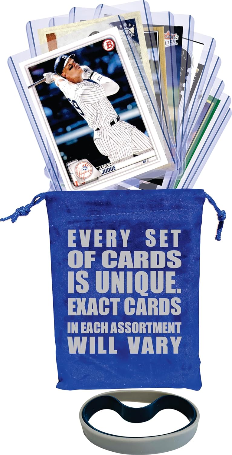 Chaser New York Yankees Legends Cards: Babe Ruth, Mickey Mantle, Roger Maris, Don Mattingly, Derek Jeter, Aaron Judge, Joe Dimaggio, Lou Gehrig, Yogi Berra, Mariano Rivera (10) Assorted Baseball Card Gift Pack GOATs - Image 5